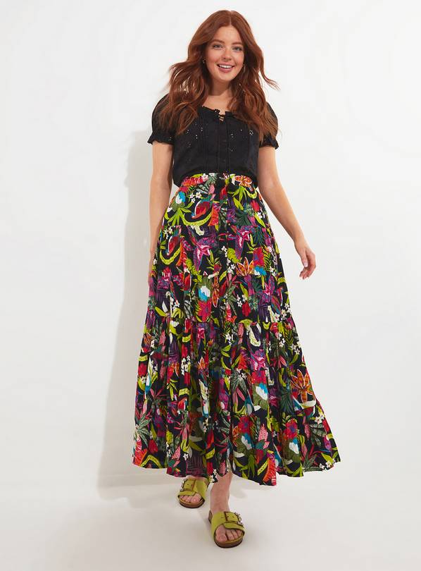 JOE BROWNS Tropical Maxi Skirt 12